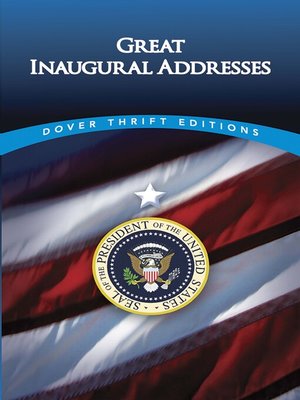 cover image of Great Inaugural Addresses